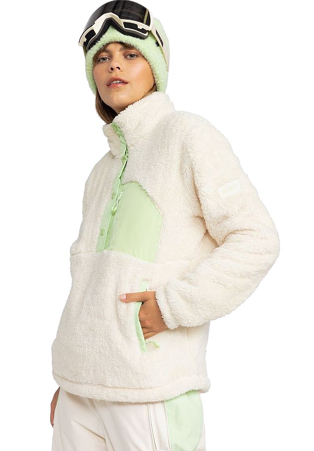 sweatshirt Roxy Alabama - TDQ0/Buttercream - women´s