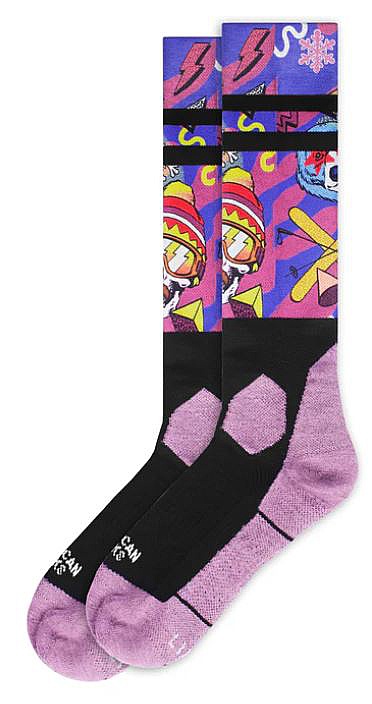 chaussettes American Socks Snow - Retro Blizzard