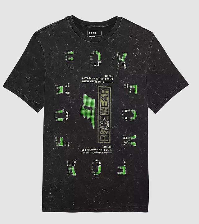 T-shirt Fox Throttle Premium - Black - men´s