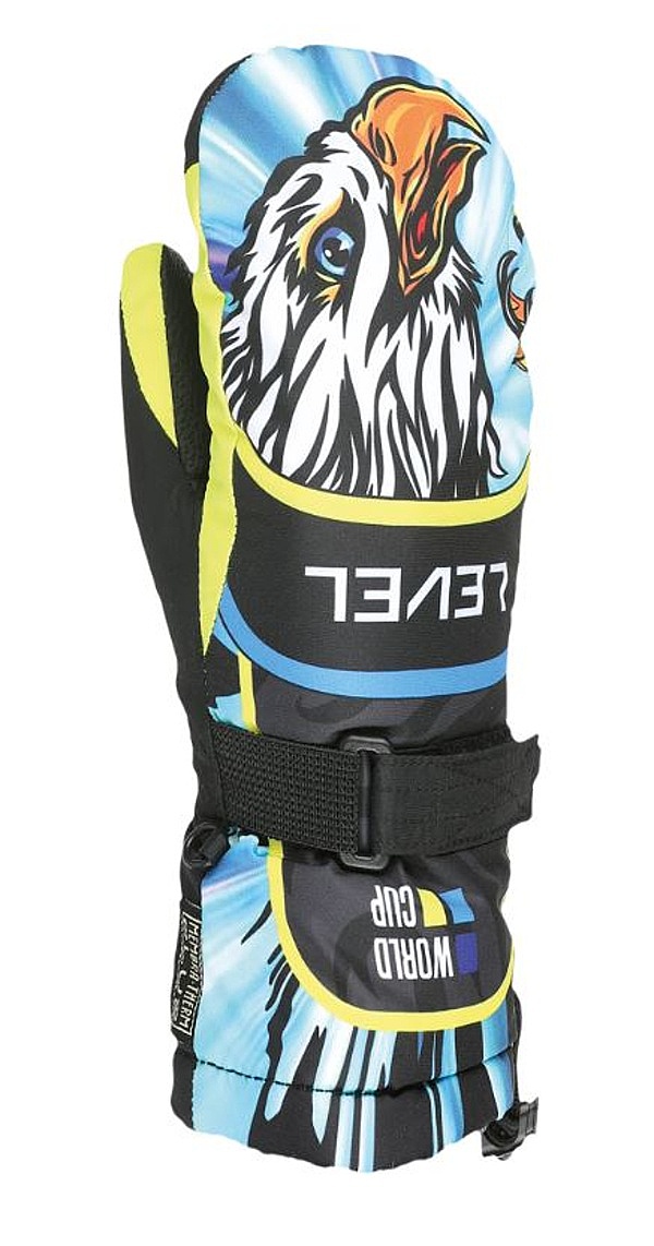 gants Level Junior Mitt - Yellow/Blue - unisex junior