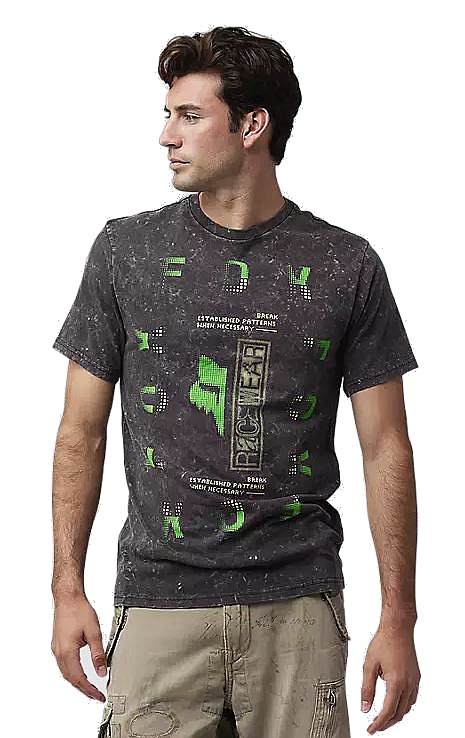 T-shirt Fox Throttle Premium - Black - men´s