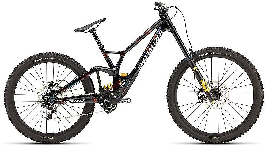 kolo Specialized Demo Race 27.5"/29" - Gloss Obsidian/Brushed/Chameleon Supernova