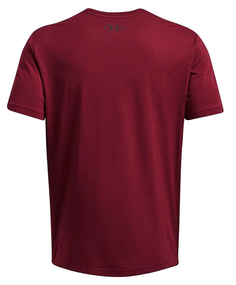 T-shirt Under Armour Sportstyle Left Chest - Cardinal/Black - men´s