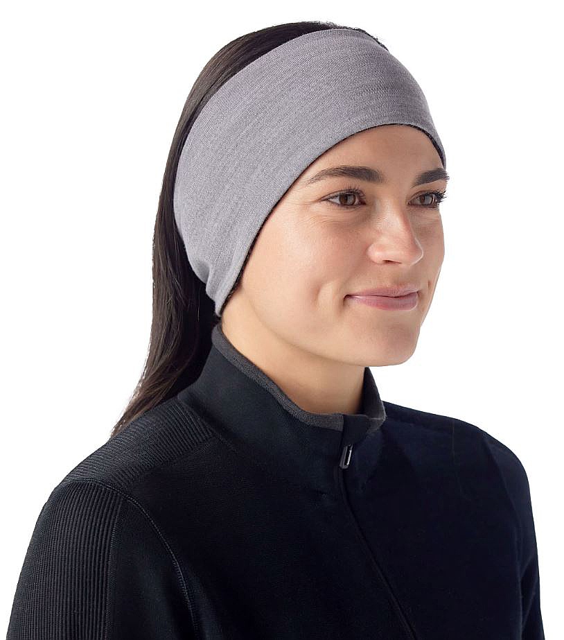 čelenka Smartwool Thermal Merino Reversible - Black Digi Snow