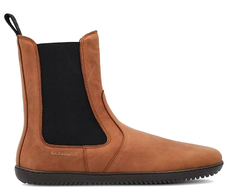chaussures Groundies Camden - Cognac - women´s