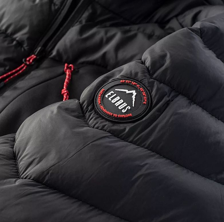 veste Elbrus Fannar II - Black/Molten Lava - men´s