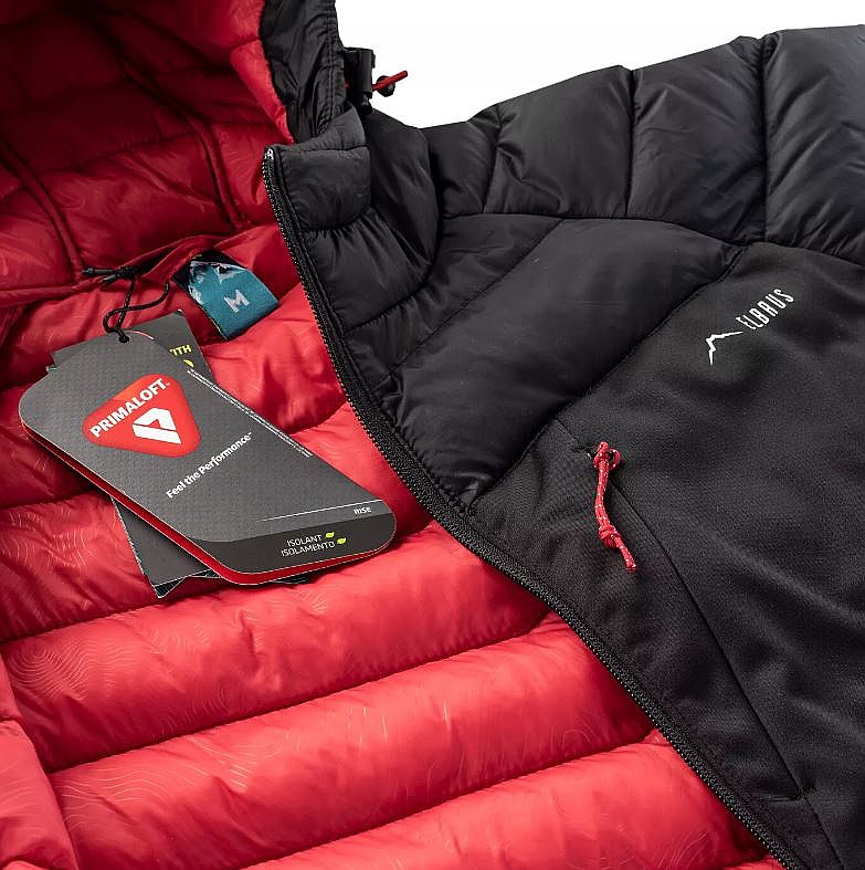 veste Elbrus Fannar II - Black/Molten Lava - men´s