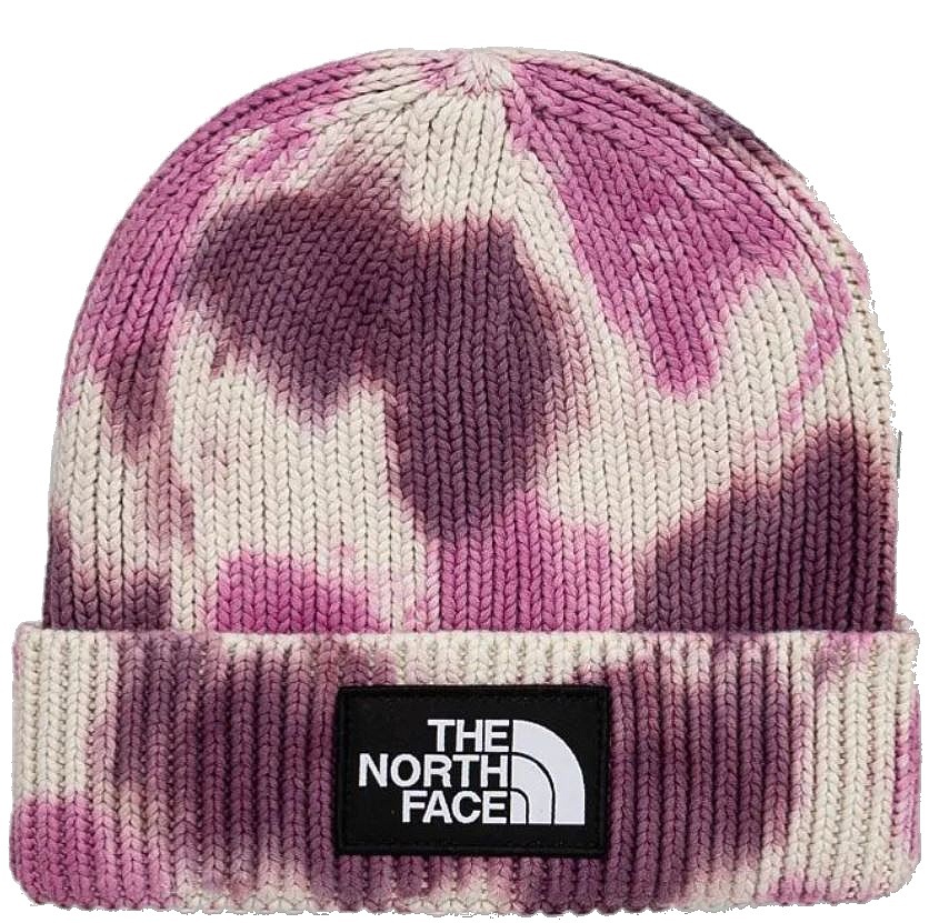 čiapka The North Face Tie Dye Logo Box - Pale Green/Dragonfruit
