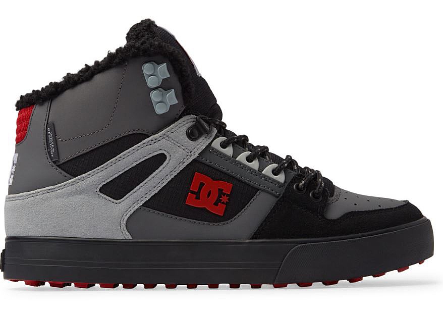 chaussures DC Pure High -Top WC WNT - XSKR/Grey/Black/Red - men´s