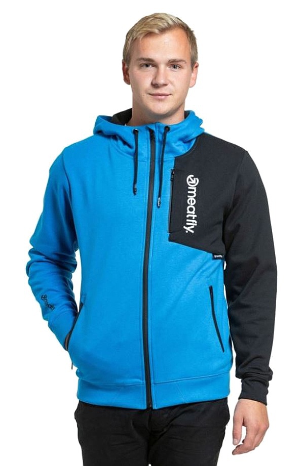mikina Meatfly Lightyear Zip - Bright Blue