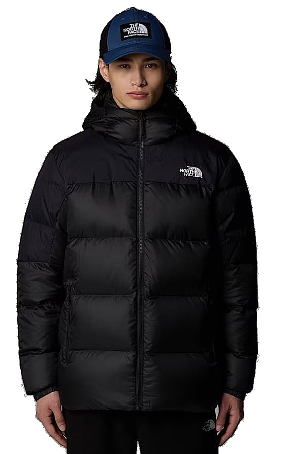 veste The North Face Diablo Down Hoodie - TNF Black Heather/TNF Black - men´s