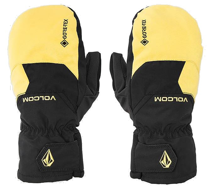 gants Volcom Stay Dry Gore-Tex Mitt - Dark Yellow - men´s