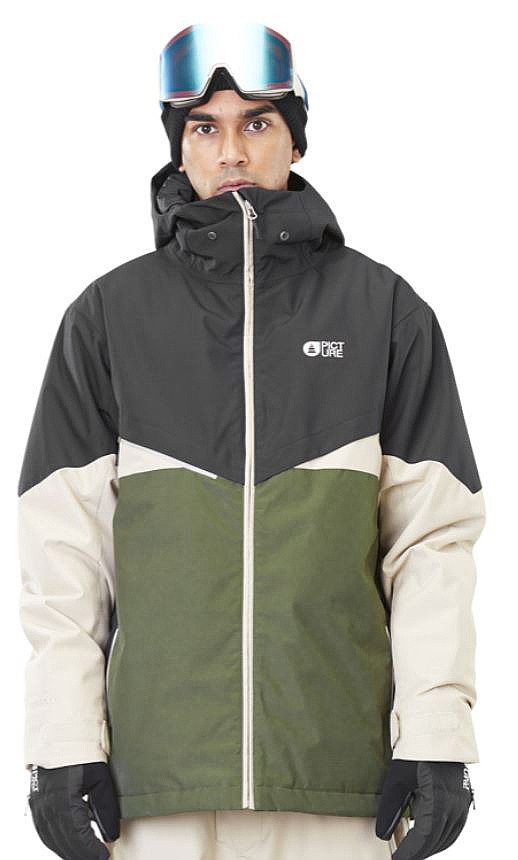 veste Picture Styler - Black/Lychen Green