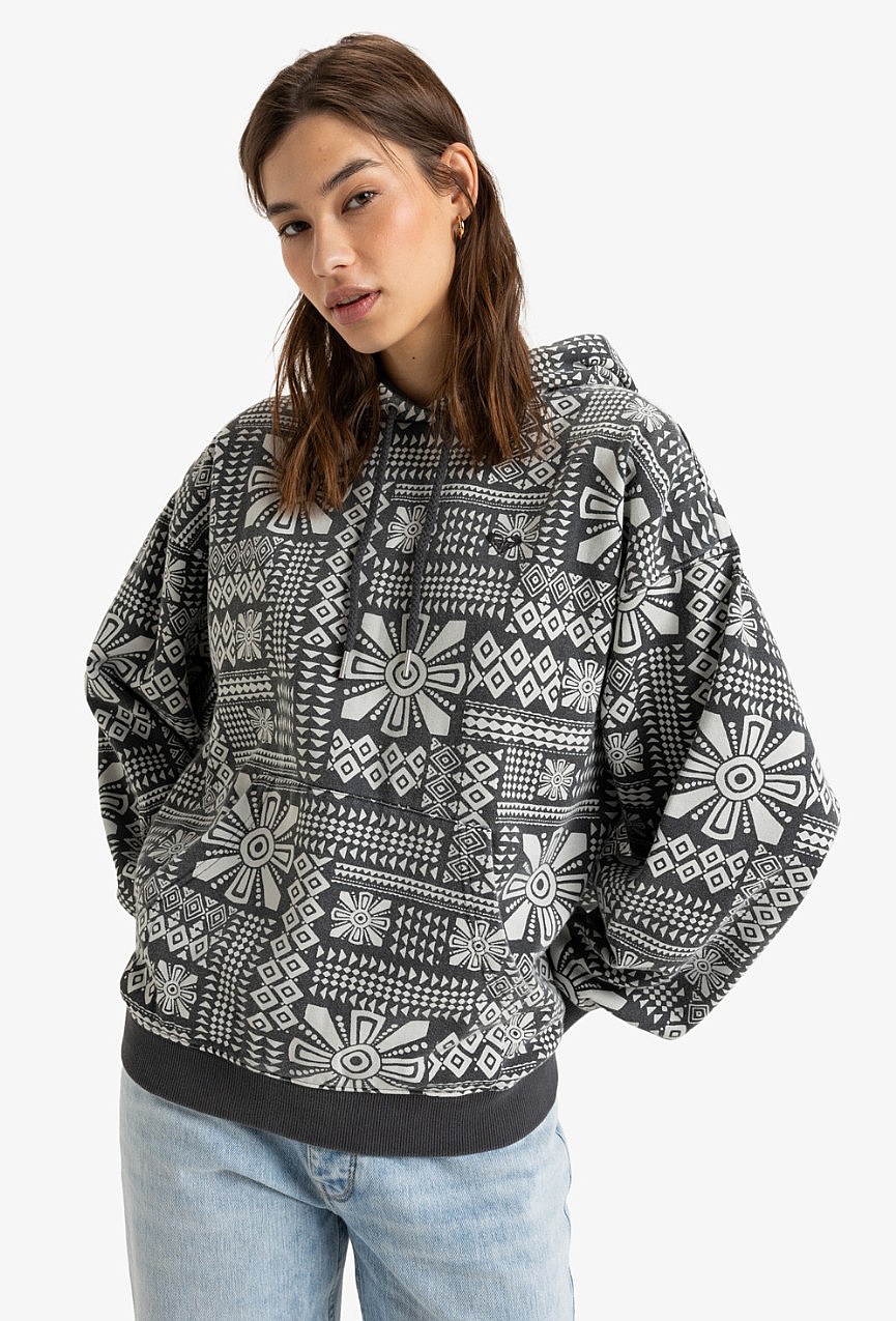 sweat-shirt Roxy That Girl Beautiful - KTA6/Phantom Mo Rockin Vibe App - women´s