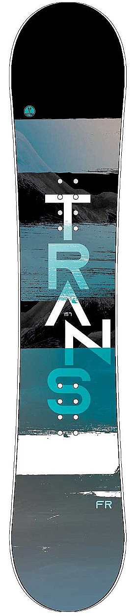 snowboard Trans FR Flatrocker Wide - Grey - men´s