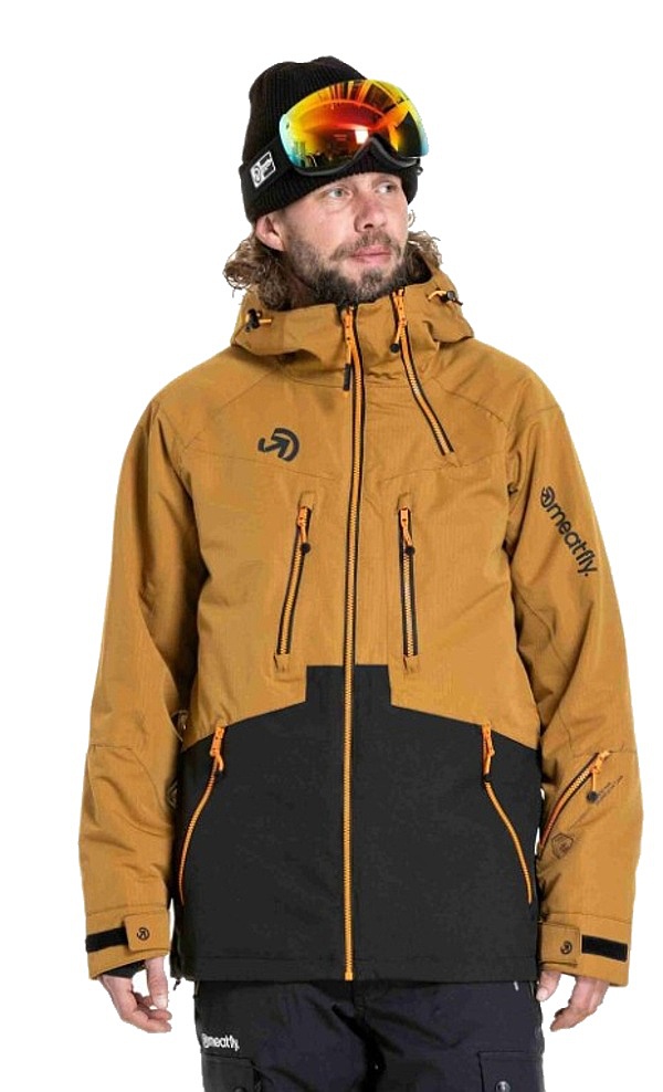 veste Meatfly Cronos - Wood/Black - men´s