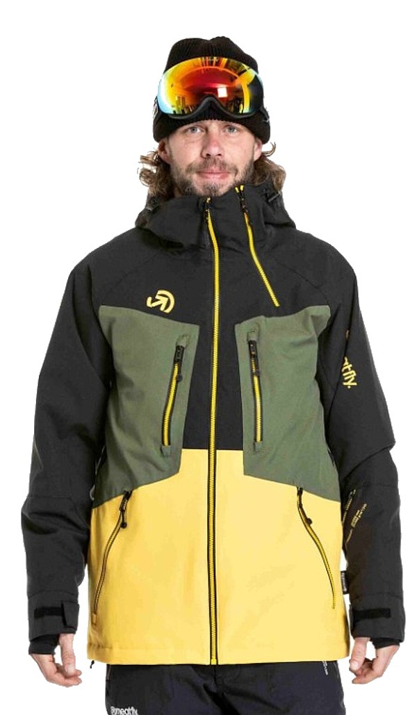 bunda Meatfly Cronos - Black/Solar Power