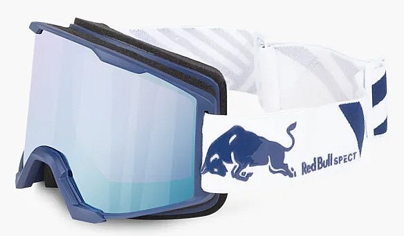 masque de ski  Red Bull SPECT Solo - 011/Blue/Purple/Blue Mirror