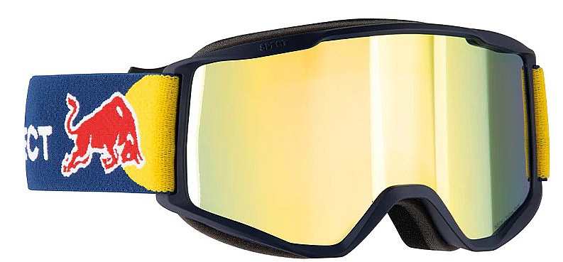 masque de ski  Red Bull SPECT Neon - 03YE2/Blue/Smoke/Yellow Mirror