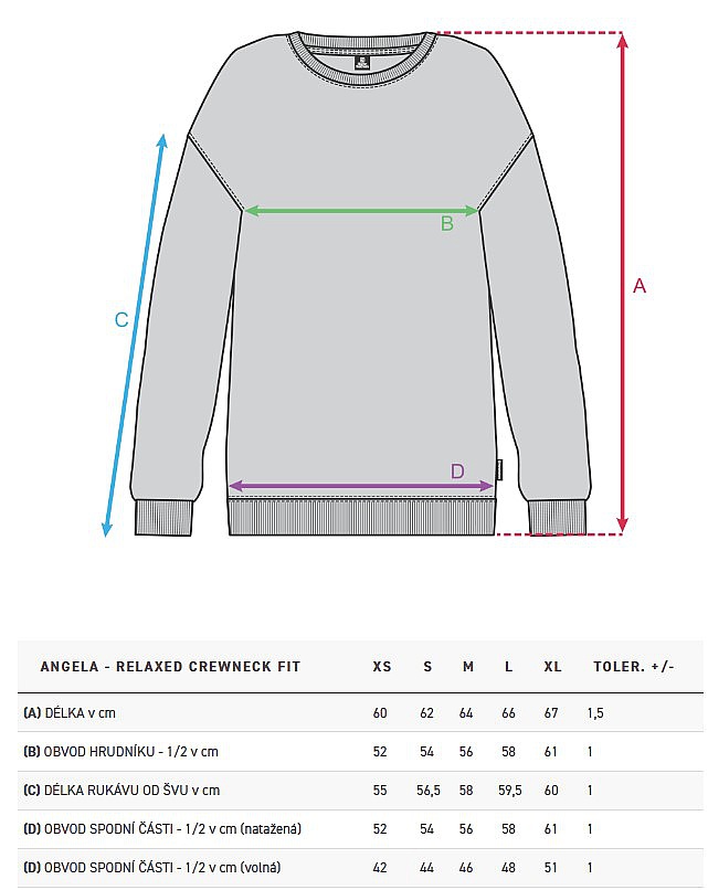 sweat-shirt Horsefeathers Angela - Grape - women´s