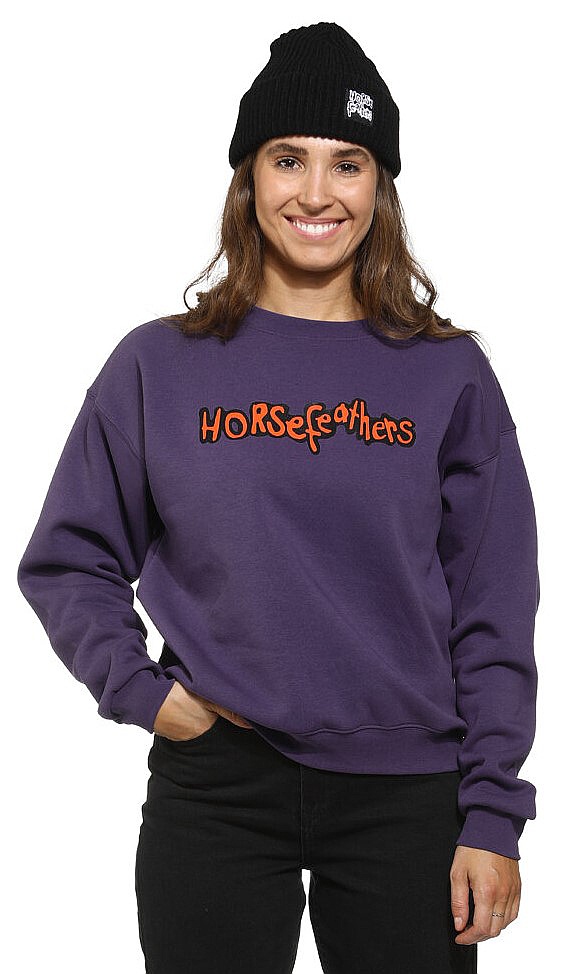 sweat-shirt Horsefeathers Angela - Grape - women´s