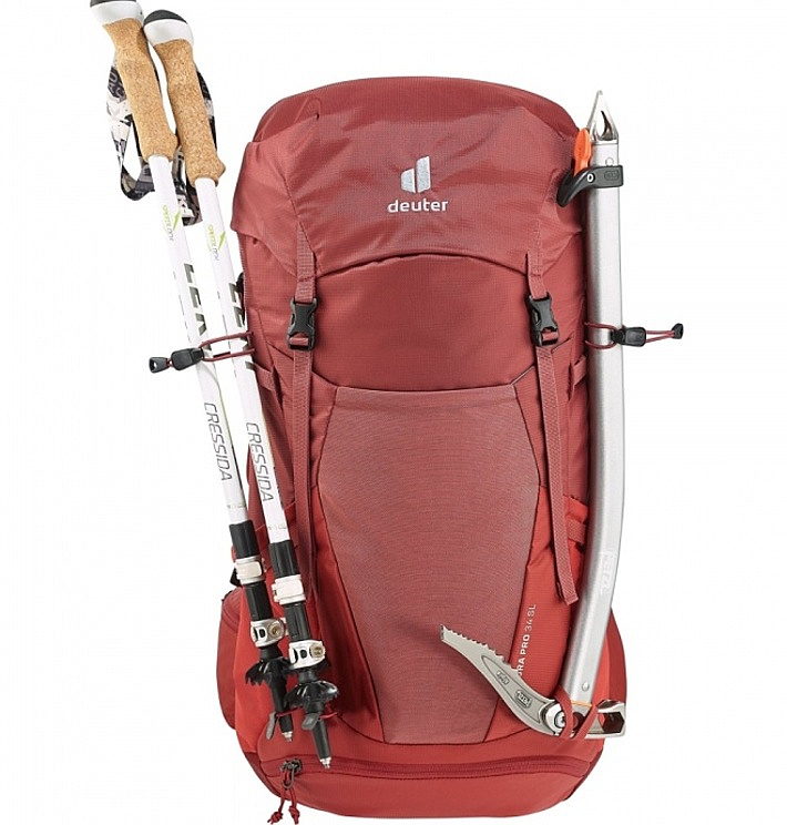 sac à dos Deuter Futura Pro 34 SL - Redwood/Lava - women´s