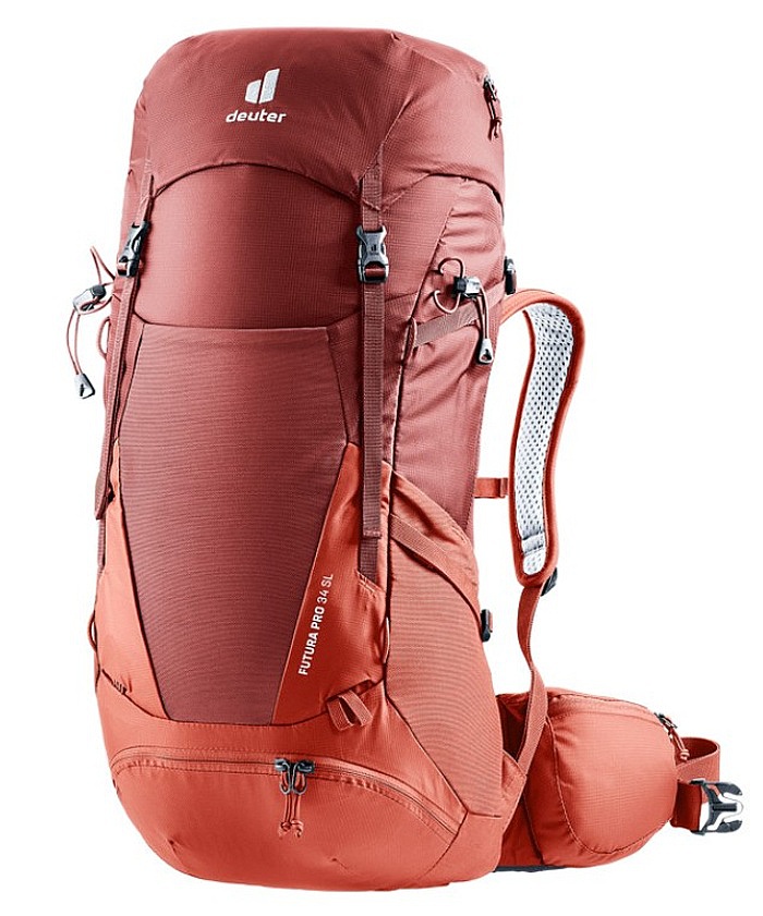 sac à dos Deuter Futura Pro 34 SL - Redwood/Lava - women´s
