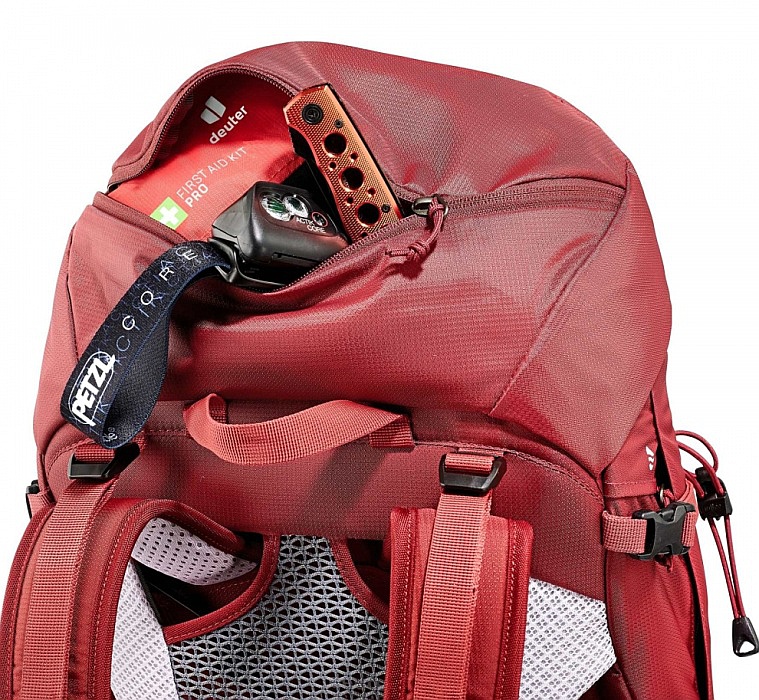 sac à dos Deuter Futura Pro 34 SL - Redwood/Lava - women´s