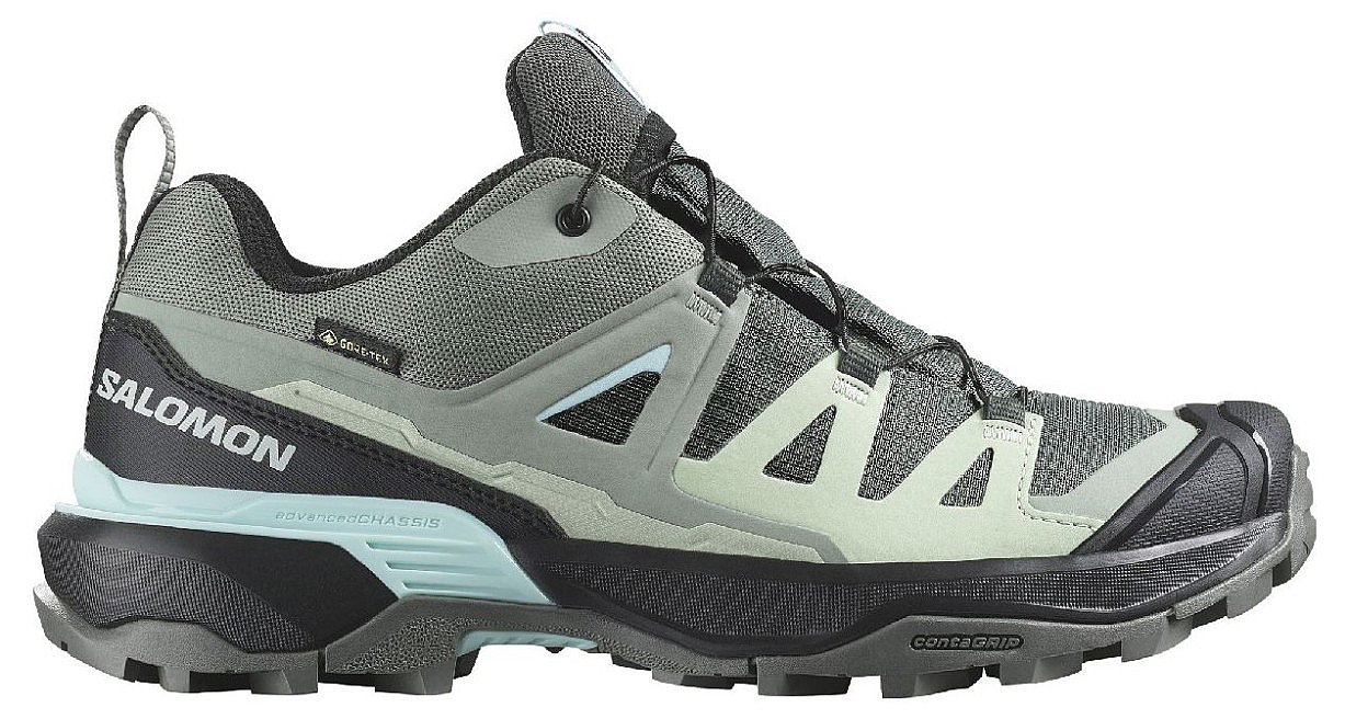 chaussures Salomon X Ultra 360 GTX W - Sedona Sage/Black/Sea Foam - women´s