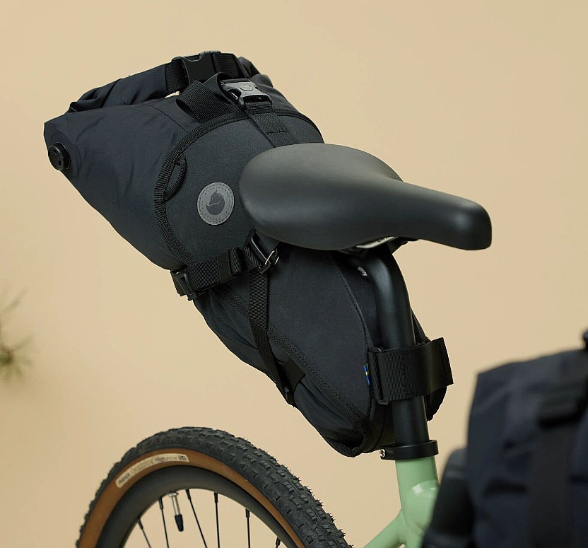 Pannier Fjällräven Hoja Seatbag Drybag 16 - 550/Black