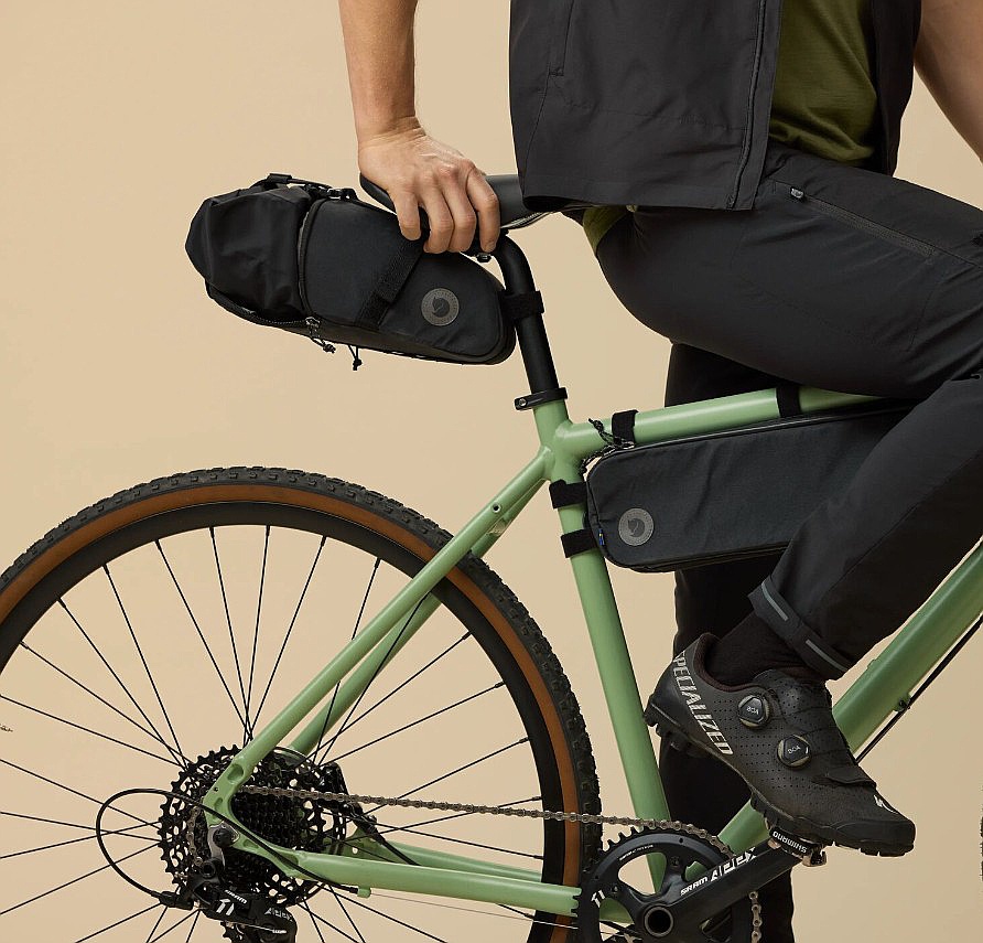 Pannier Fjällräven Hoja Seatbag Drybag 16 - 550/Black