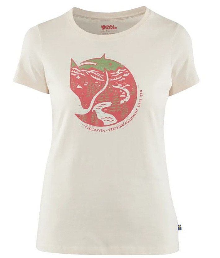 T-shirt Fjällräven Arctic Fox - 113/Chalk White - women´s