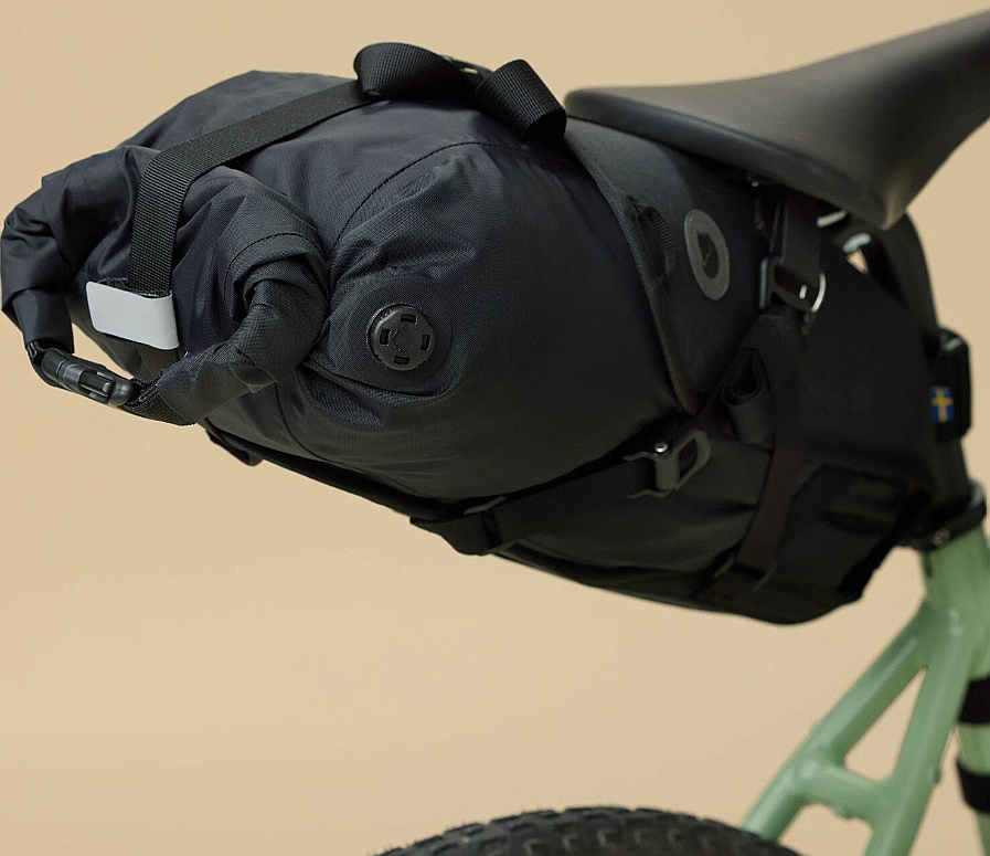 Pannier Fjällräven Hoja Seatbag Drybag 16 - 550/Black