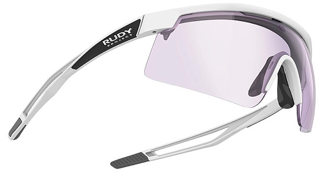 okulary Rudy Project Turbolence - White Matte/ImpactX/Photochromic 2 Laser Purple