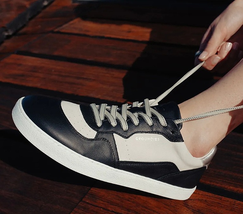 chaussures Groundies Nova Special - Black/Silver - women´s