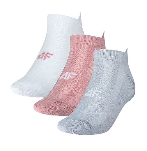 chaussettes 4F 4FWMM00UFSOF202 3 Pack - 90S/Multicolour - women´s