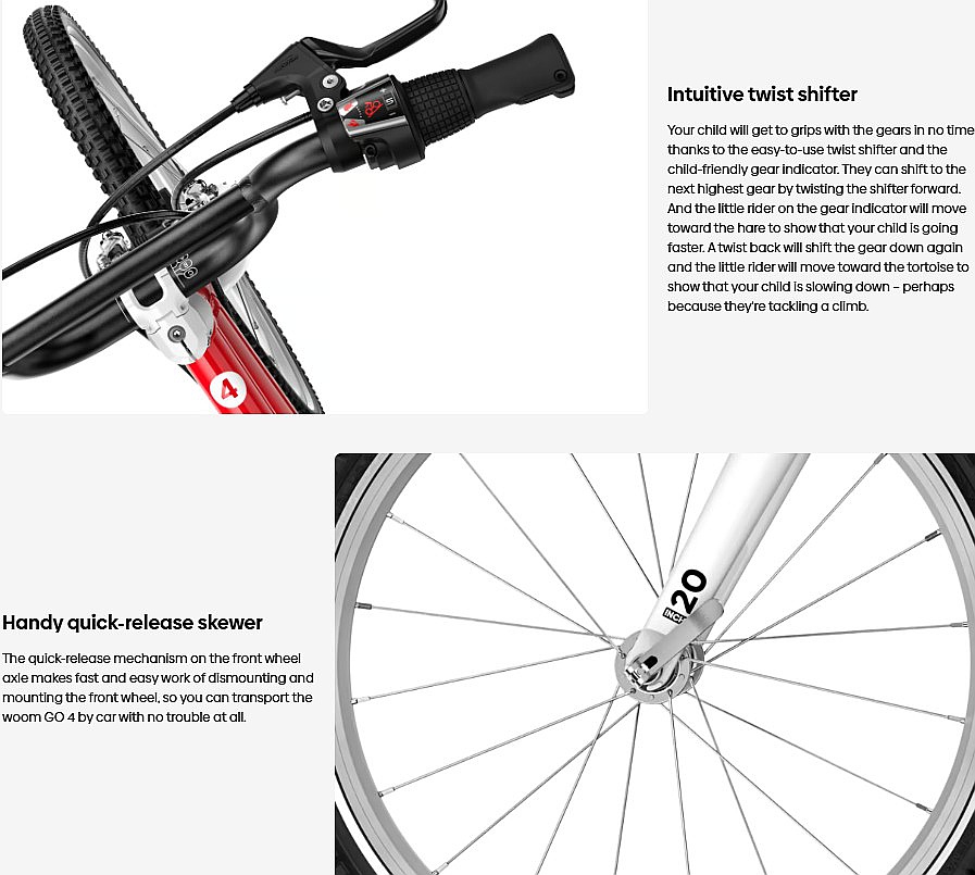 kolo Woom 4 Go 20" - Metallic Turquoise