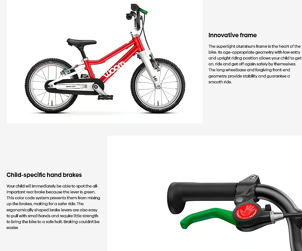 bicykel Woom 2 Go 14" - Metallic Turquoise