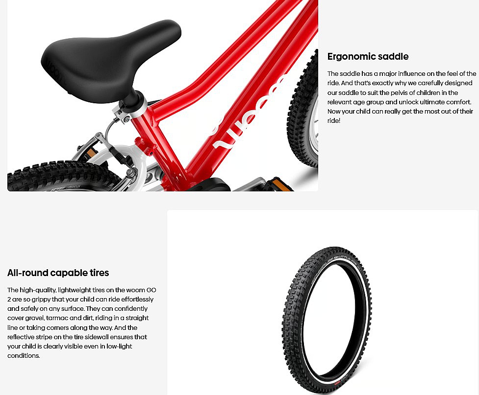 bicykel Woom 2 Go 14" - Metallic Turquoise