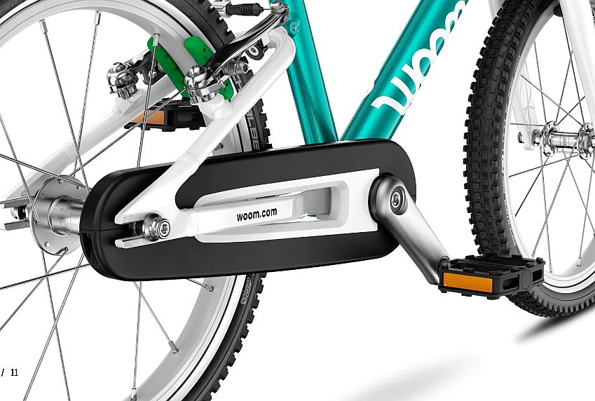 bicykel Woom 2 Go 14" - Metallic Turquoise