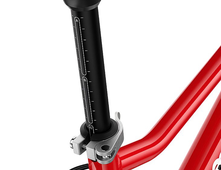 bicykel Woom 4 Go 20" - Red
