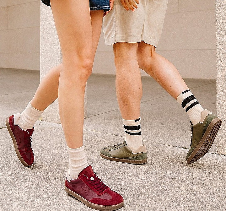 buty Groundies Panama - Wine