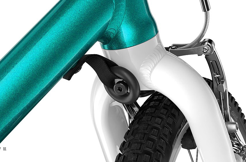 bicykel Woom 2 Go 14" - Metallic Turquoise