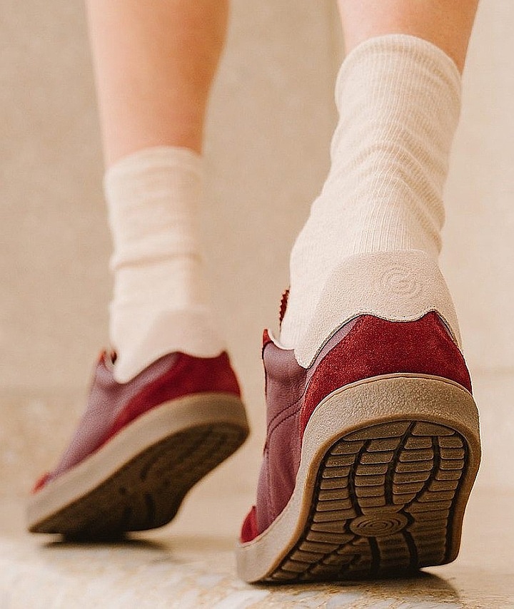 buty Groundies Panama - Wine