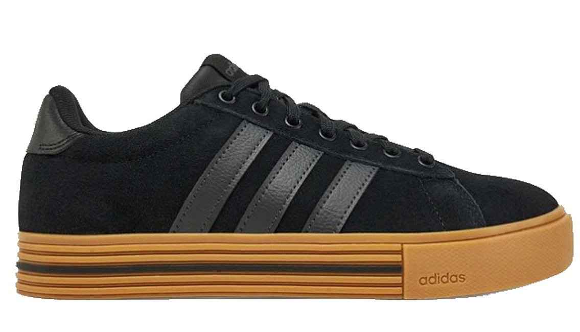 chaussures adidas Performance Daily 4.0 - Black/Carbon/Gum - men´s