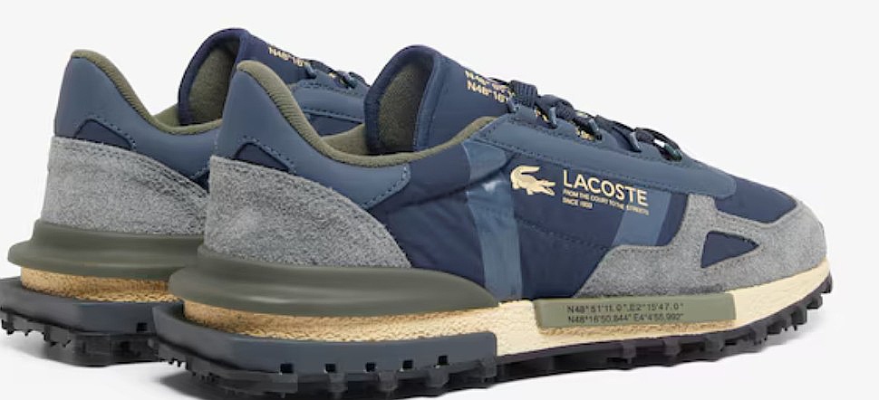 shoes Lacoste Elite Active - Navy/Khaki - men´s