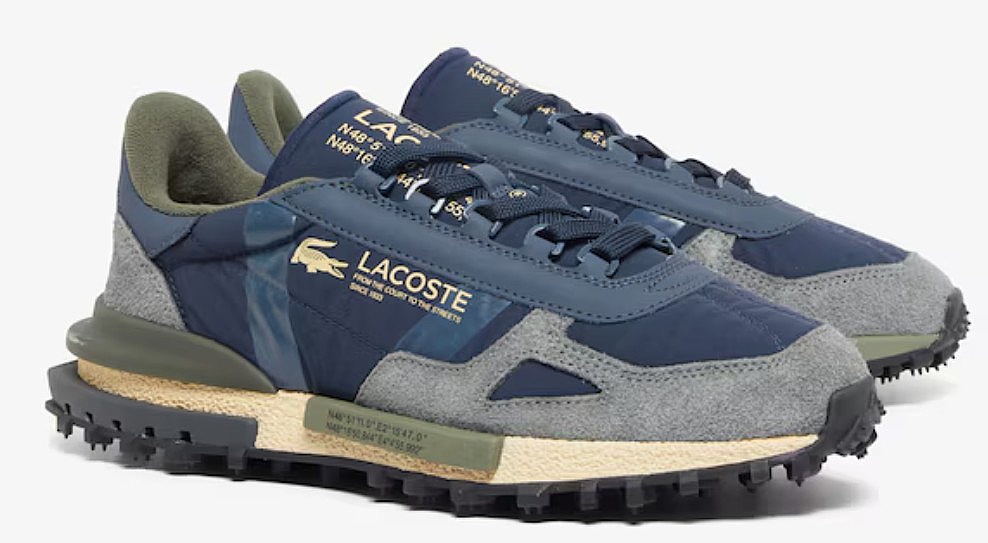 shoes Lacoste Elite Active - Navy/Khaki - men´s