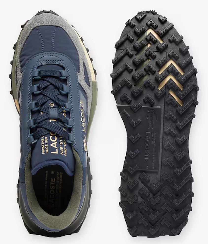 shoes Lacoste Elite Active - Navy/Khaki - men´s