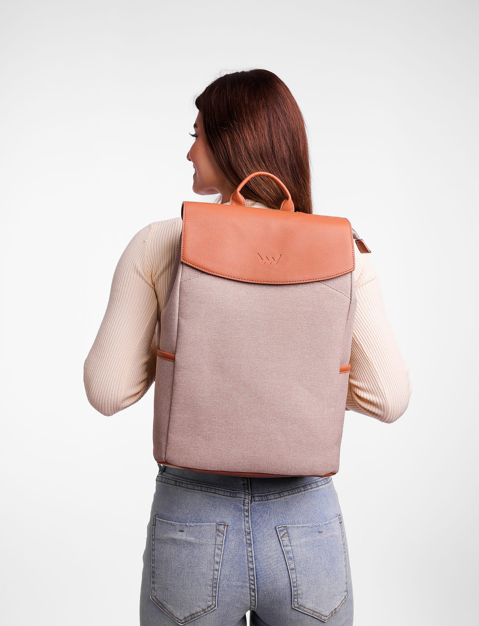 ruksak Vuch Gioia Melange - Brown - women´s