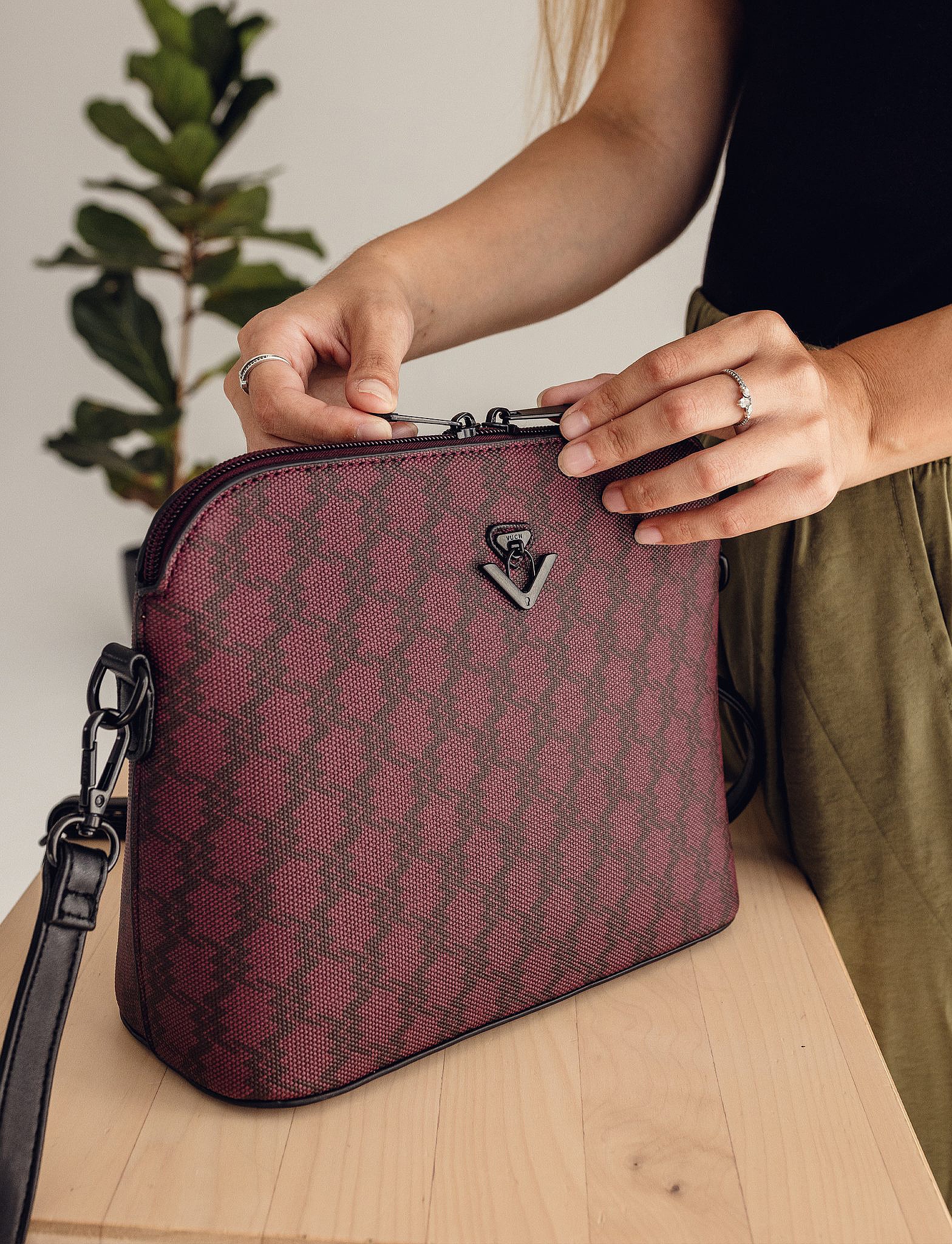 sac bandoulière  Vuch Cara MN - Wine - women´s